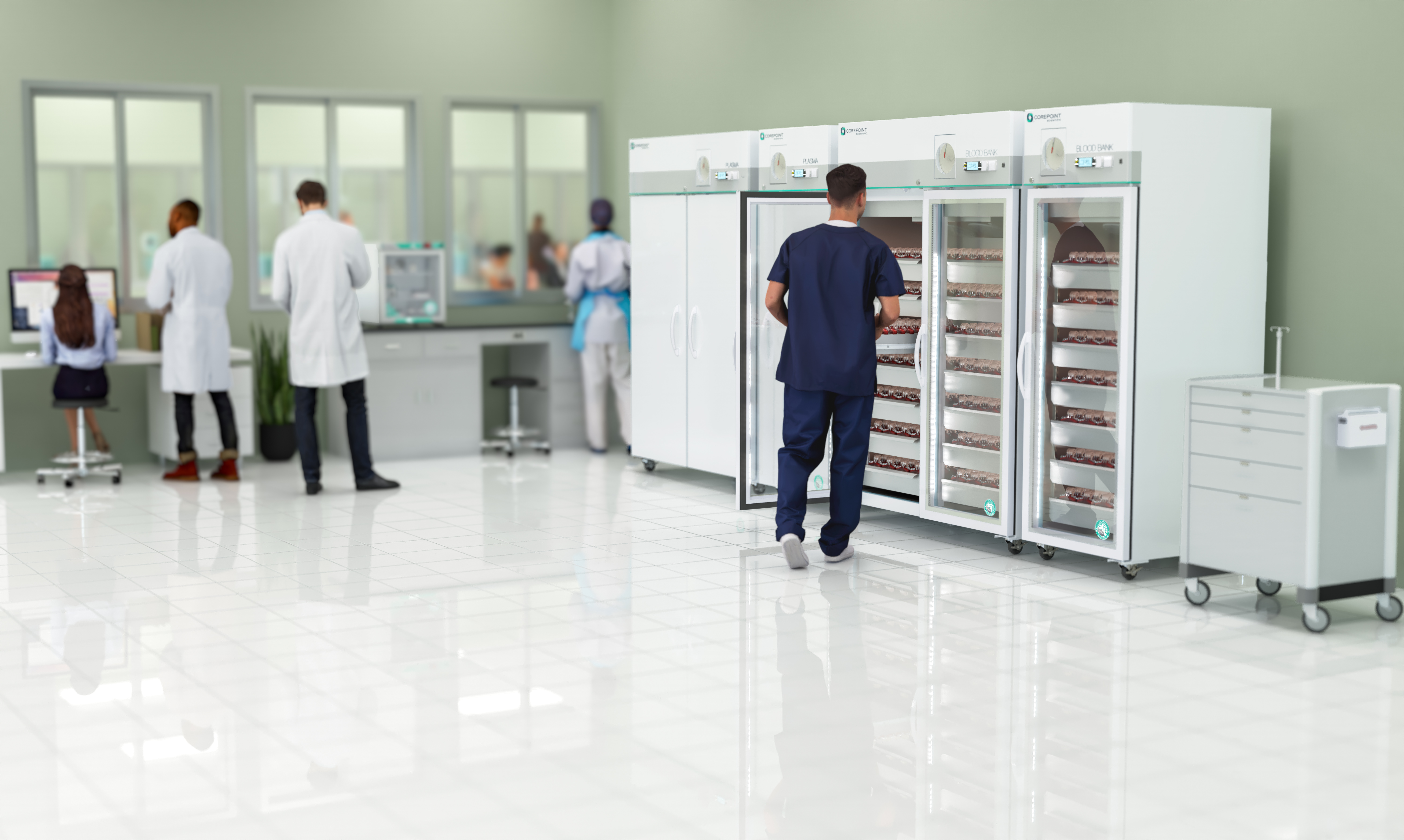 Corepoint™ Scientific Blood Bank Refrigerators and Plasma Freezers